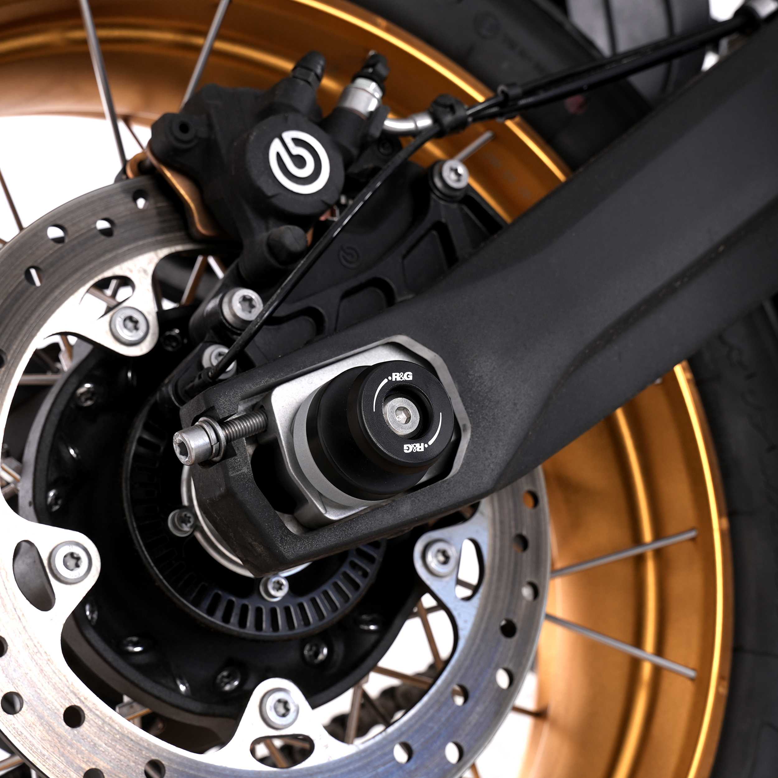 R&G Spindle Swingarm Protectors for Voge DSX900 (24-26)