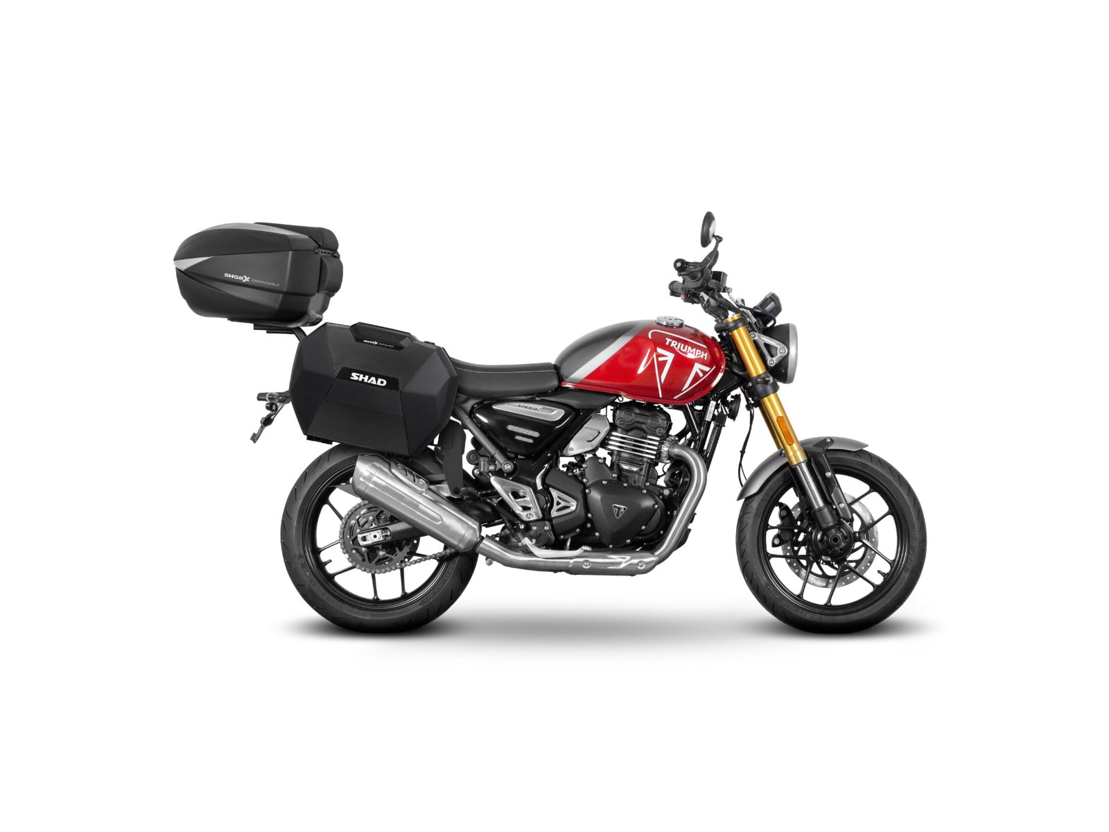 SHAD 3P Pannier Rack for Triumph Speed 400 (25-26)