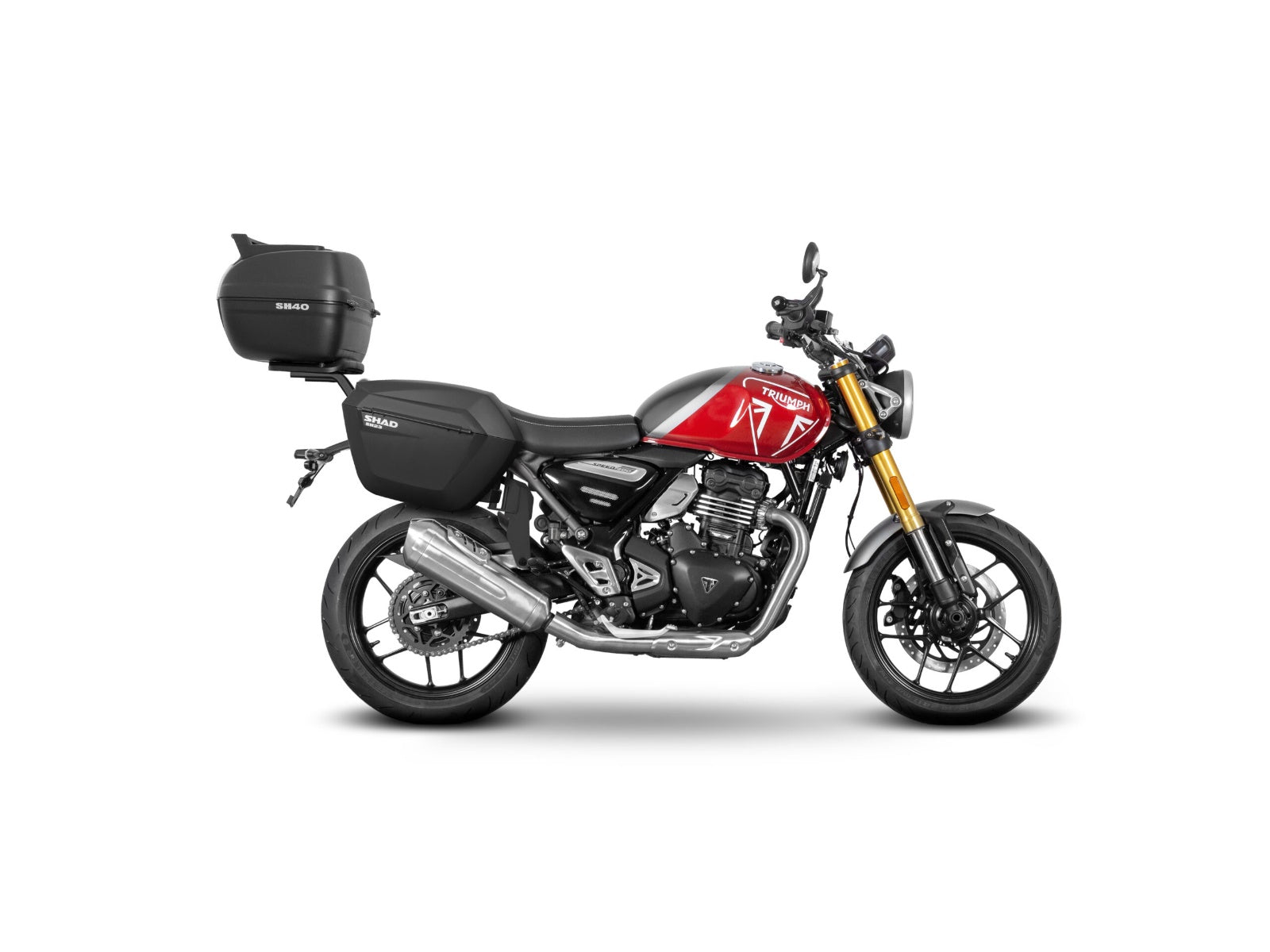 SHAD 3P Pannier Rack for Triumph Speed 400 (25-26)