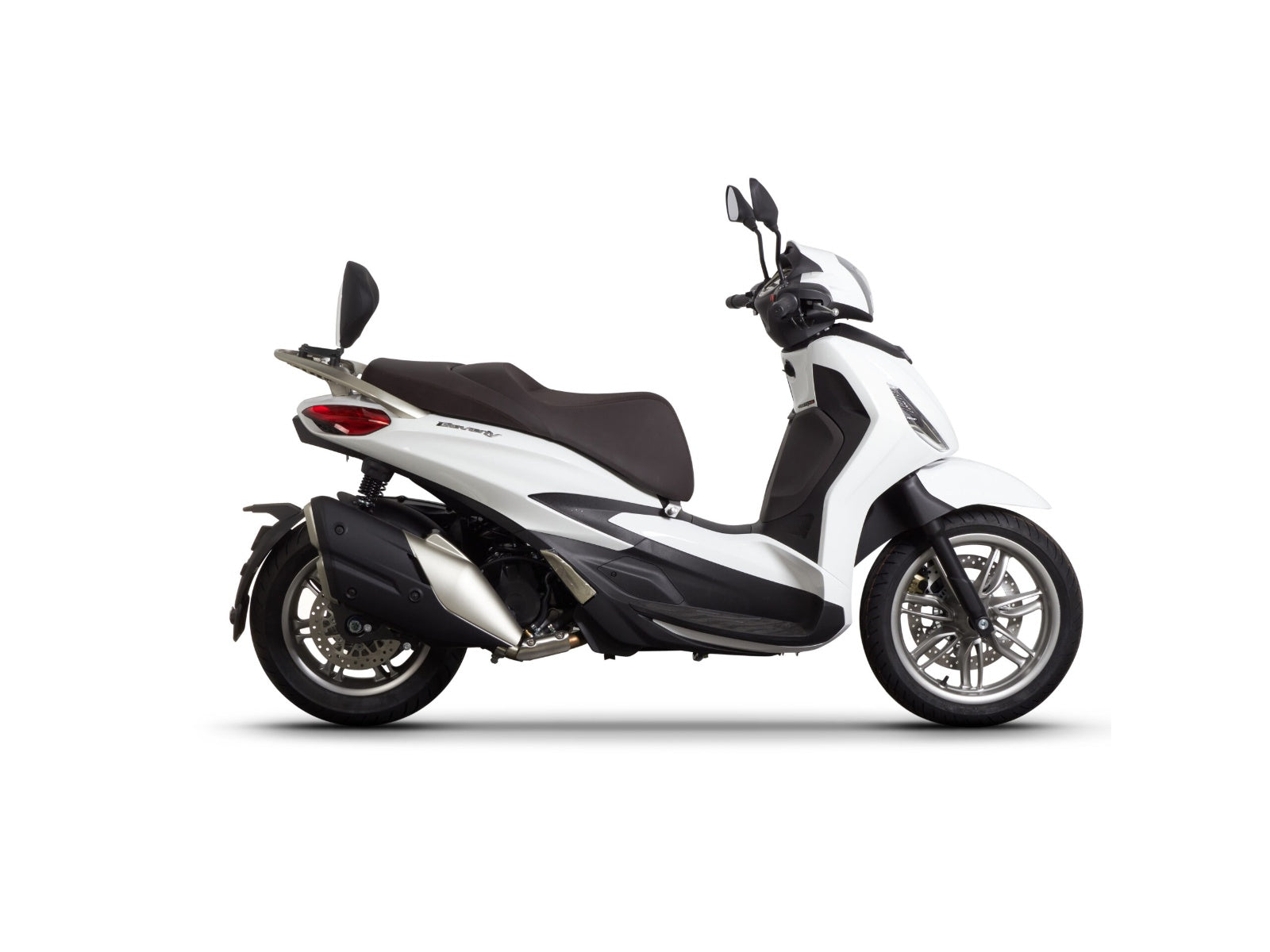 SHAD Backrest & Sissybar for Piaggio Beverly 400 (21-26)