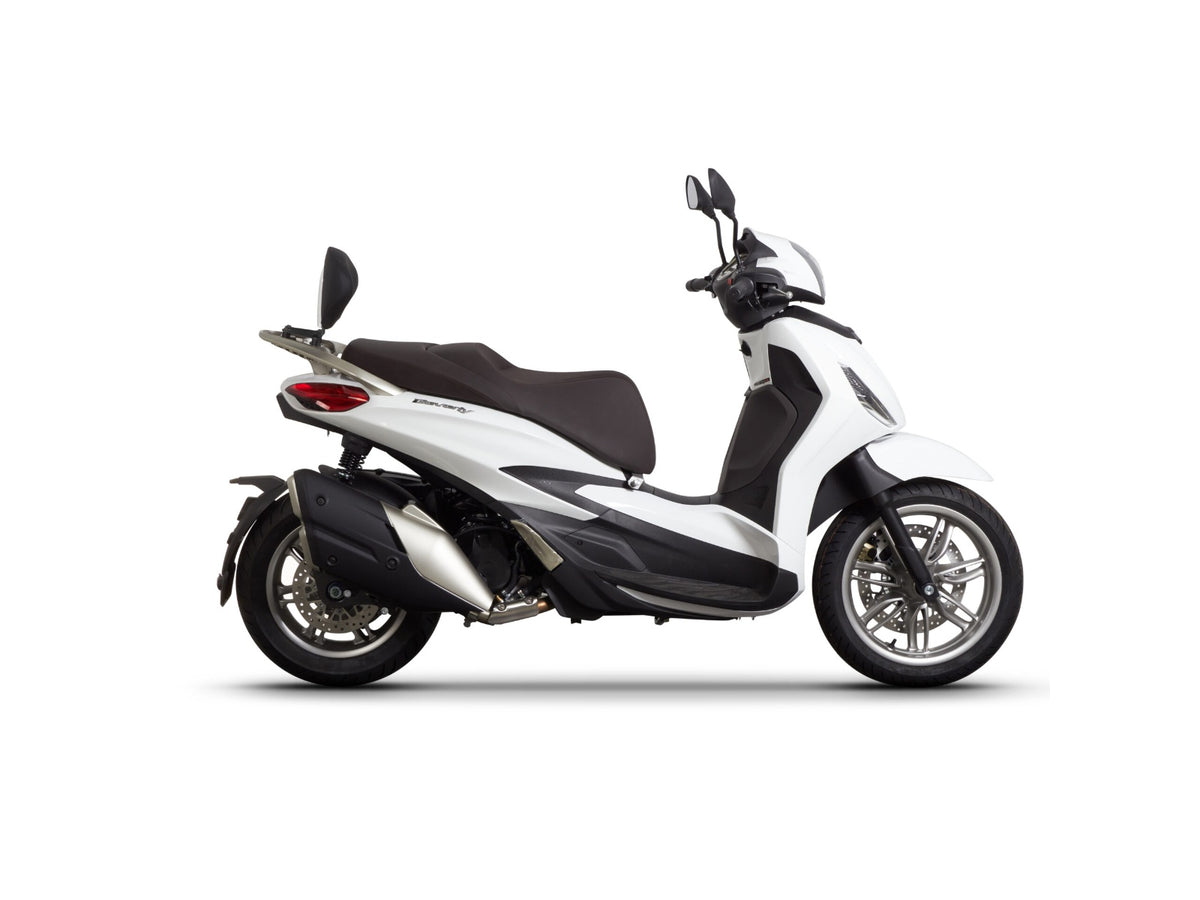 SHAD Backrest & Sissybar for Piaggio Beverly 400 S (21-26)