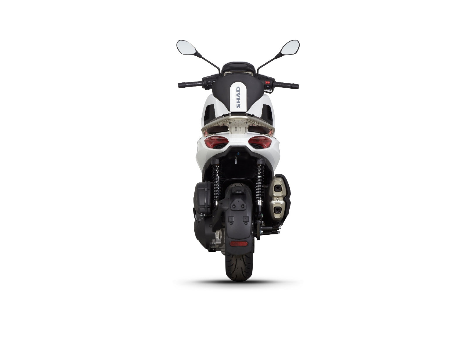 SHAD Backrest & Sissybar for Piaggio Beverly 300 (21-25)