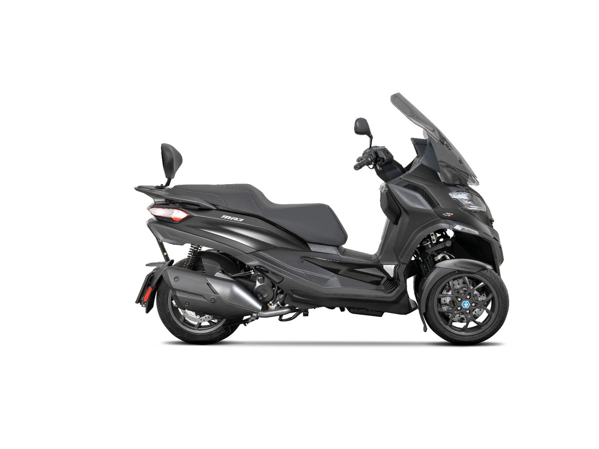 SHAD Backrest & Sissybar for Piaggio MP3 400 Sport (22-26)