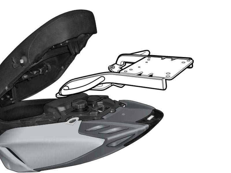 SHAD Top Box Rack for Piaggio Typhoon 125 (11-24)