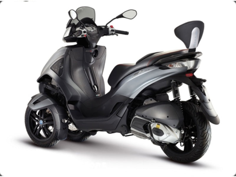 SHAD Backrest & Sissybar for Piaggio MP3 300 Yourban (11-24)