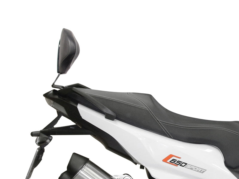 SHAD Backrest & Sissybar for BMW C650 GT (16-23)