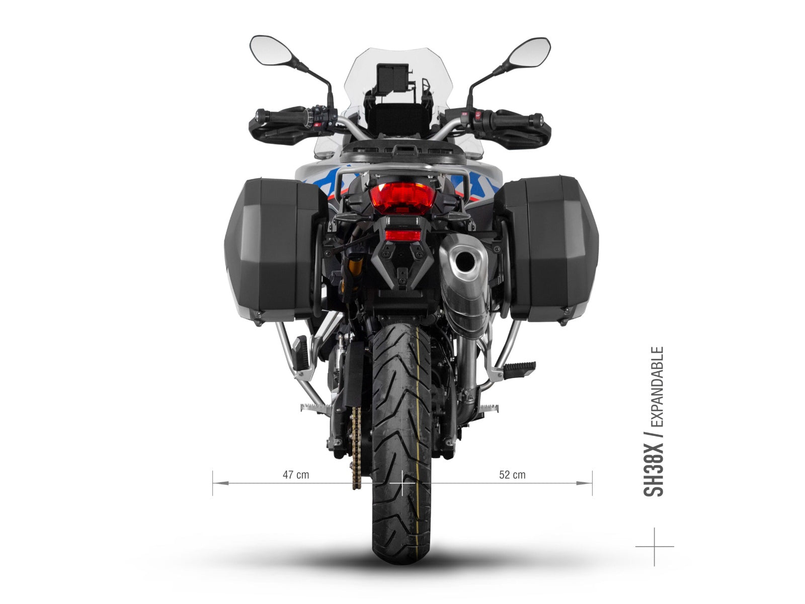 SHAD 3P Pannier Rack for BMW F800 GS (24-26)