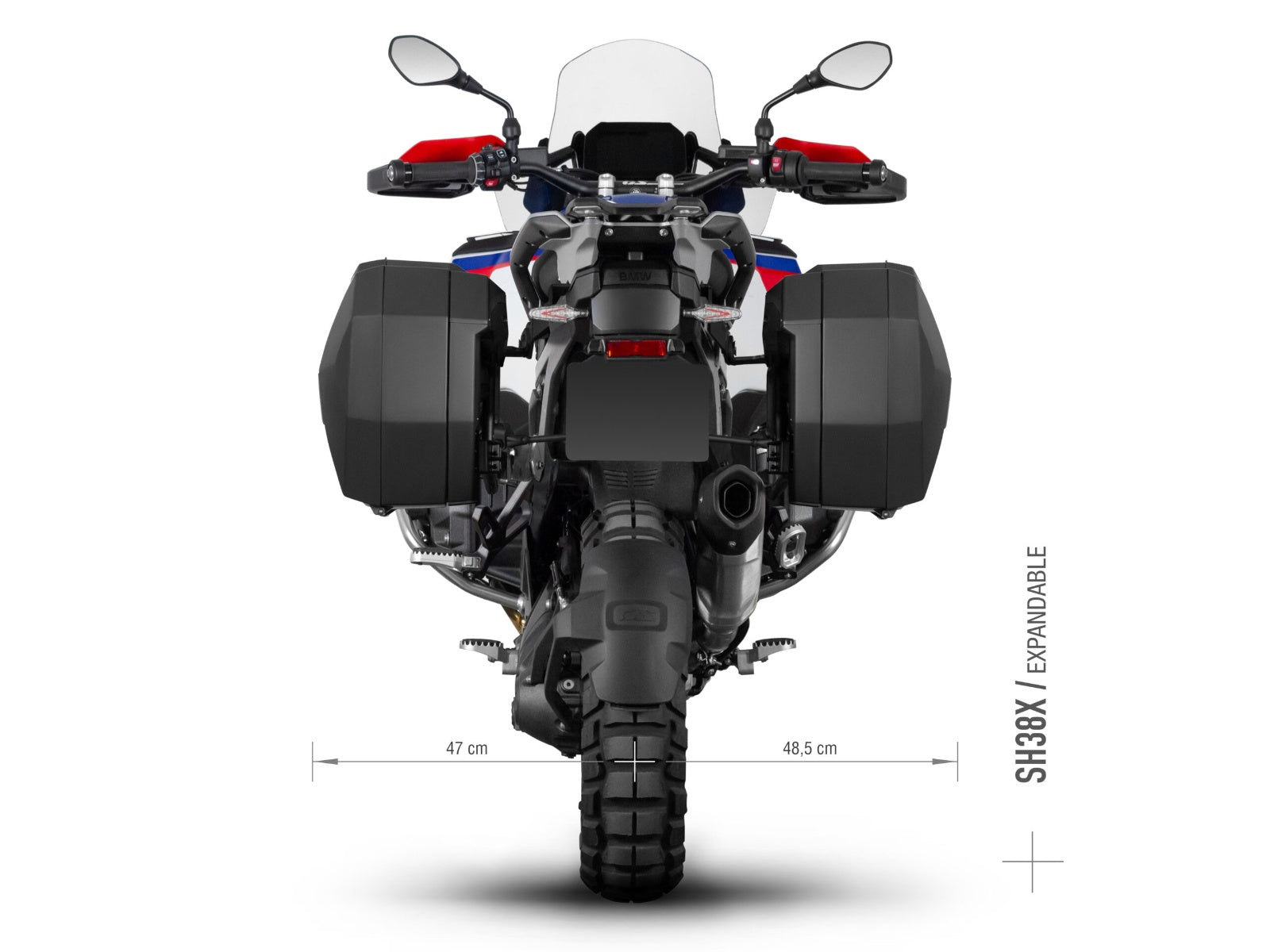 SHAD 3P Pannier Rack for BMW R1300 GS Adventure (25-26)