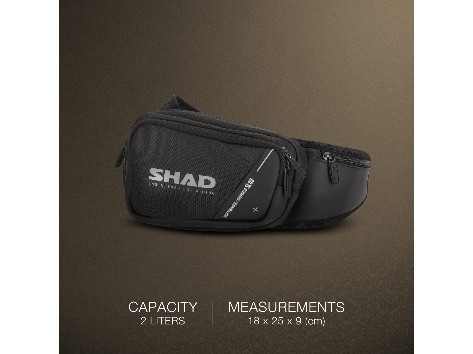 SHAD SL03 Waist Bag - 3 Litres