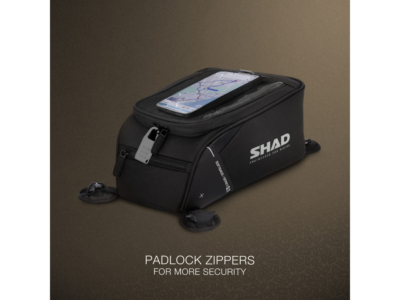 SHAD SL12M Magnetic Tank Bag - 4 Litres