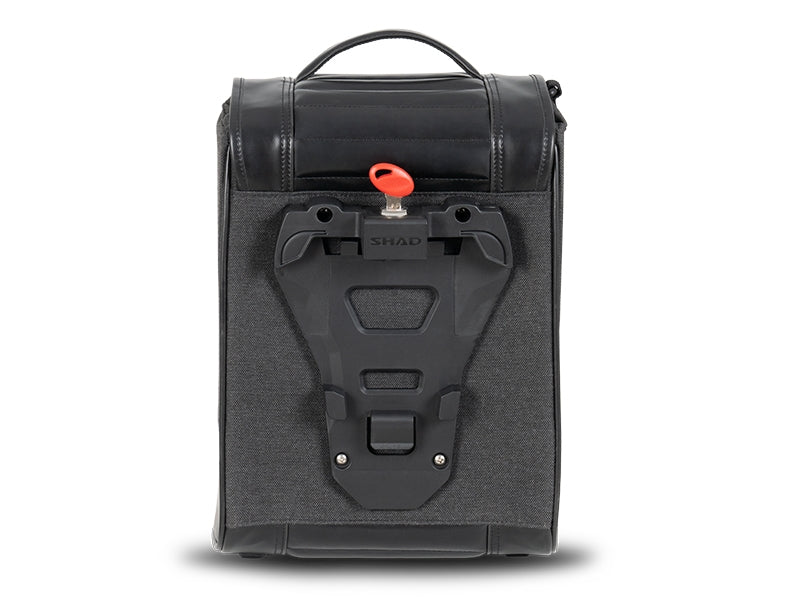 SHAD SR38 Cafe Racer Black Pannier - 10 Litres Secondary image