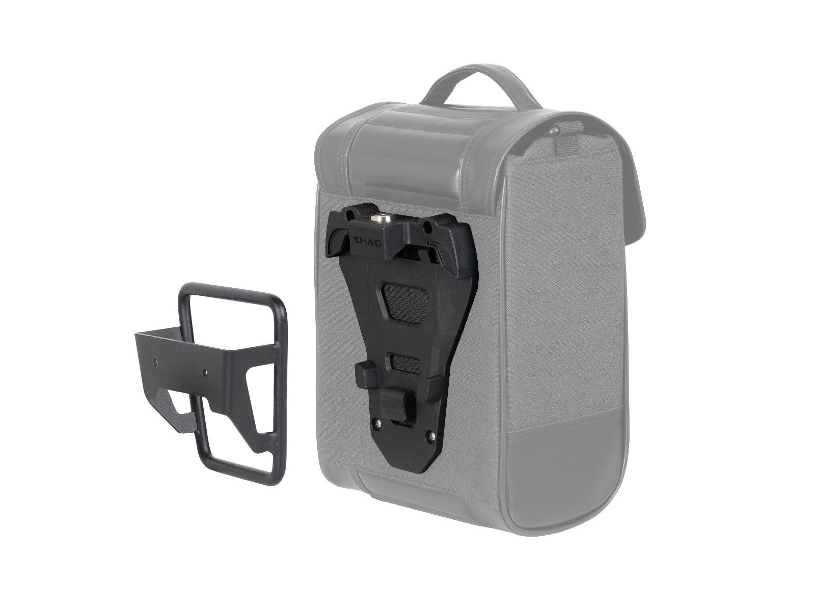 SHAD SR38 Cafe Racer Black Pannier - 10 Litres