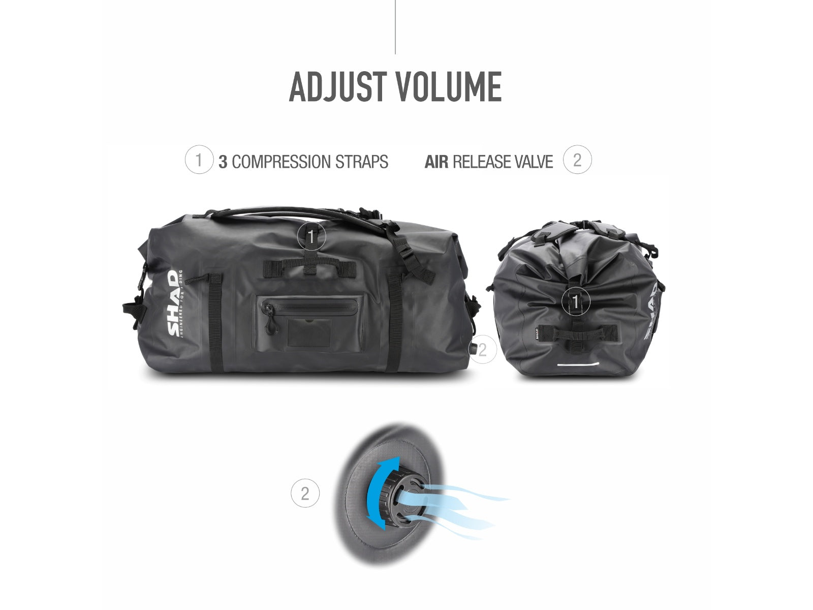 SHAD SW80 Duffle Bag - 80 Litres