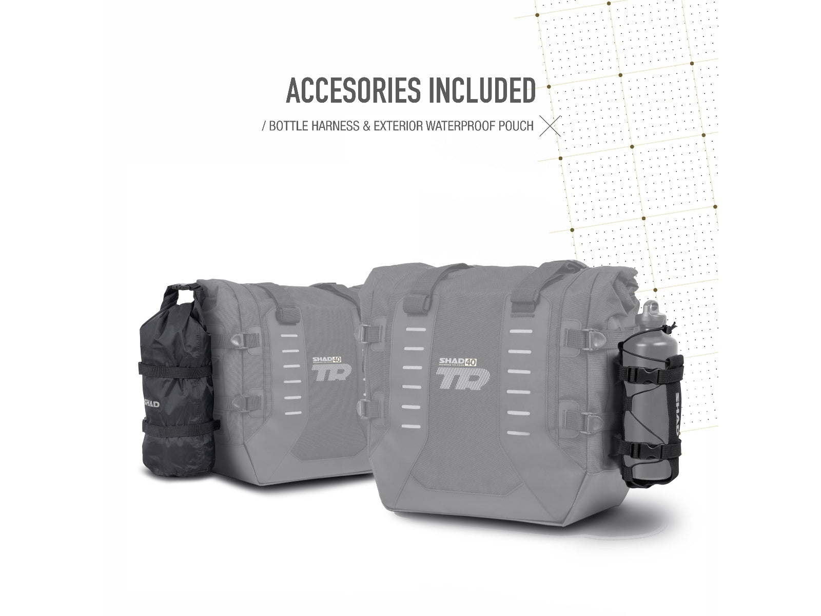SHAD TR40 Terra Adventure Panniers - 32 Litres
