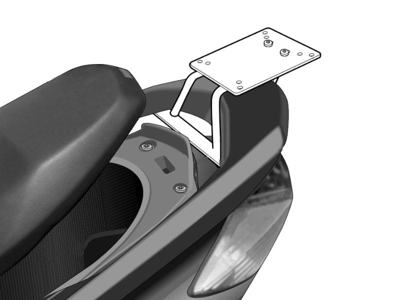 SHAD Top Box Rack for Yamaha Cygnus X 125 (07-16) Main image