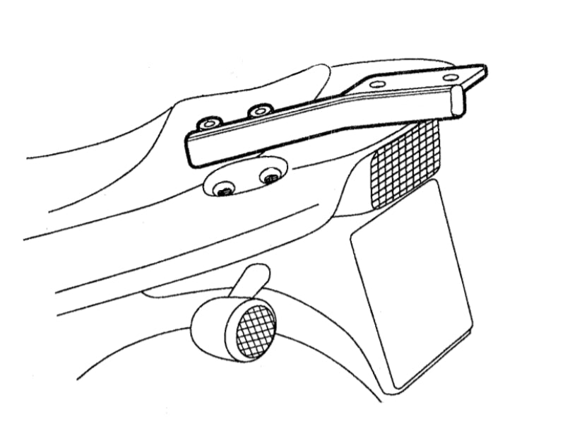 SHAD Top Box Rack for Yamaha Fazer (98-00) Main image