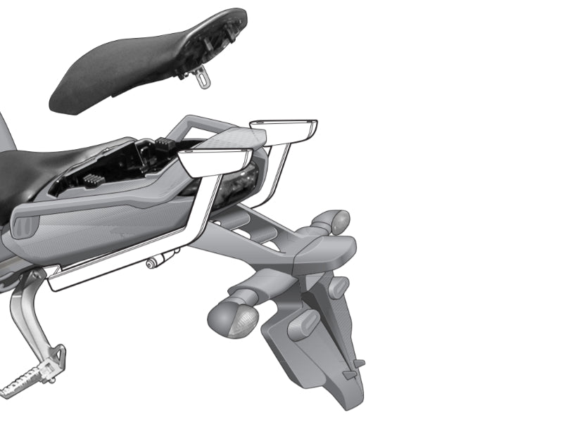 SHAD Top Box Rack for Yamaha Fazer (06-15) Main image