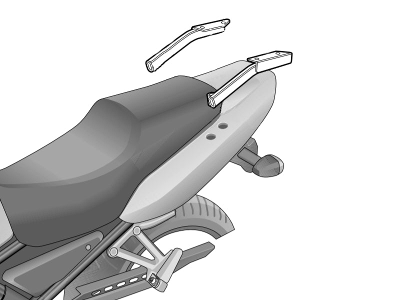 SHAD Top Box Rack for Yamaha Fazer (01-03) Main image