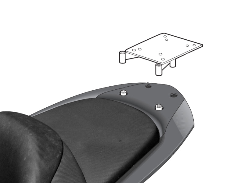 SHAD Top Box Rack for Yamaha Majesty 400 (04-12)