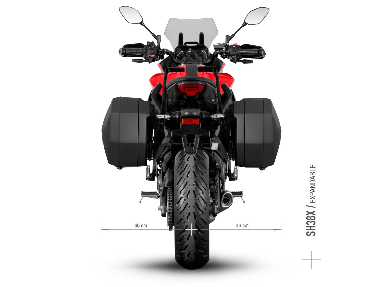 SHAD 3P Pannier Rack for Yamaha Tracer 7 (25-26)