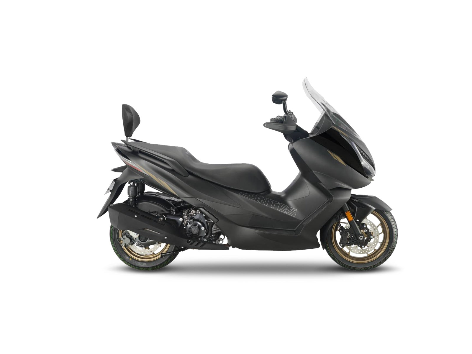 SHAD Backrest & Sissybar for Zontes ZT350-E (23-25)