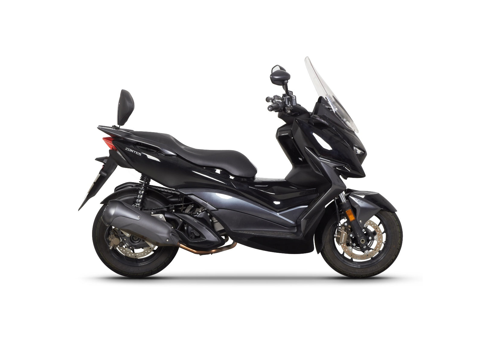 SHAD Backrest & Sissybar for Zontes ZT350-M (23-25)