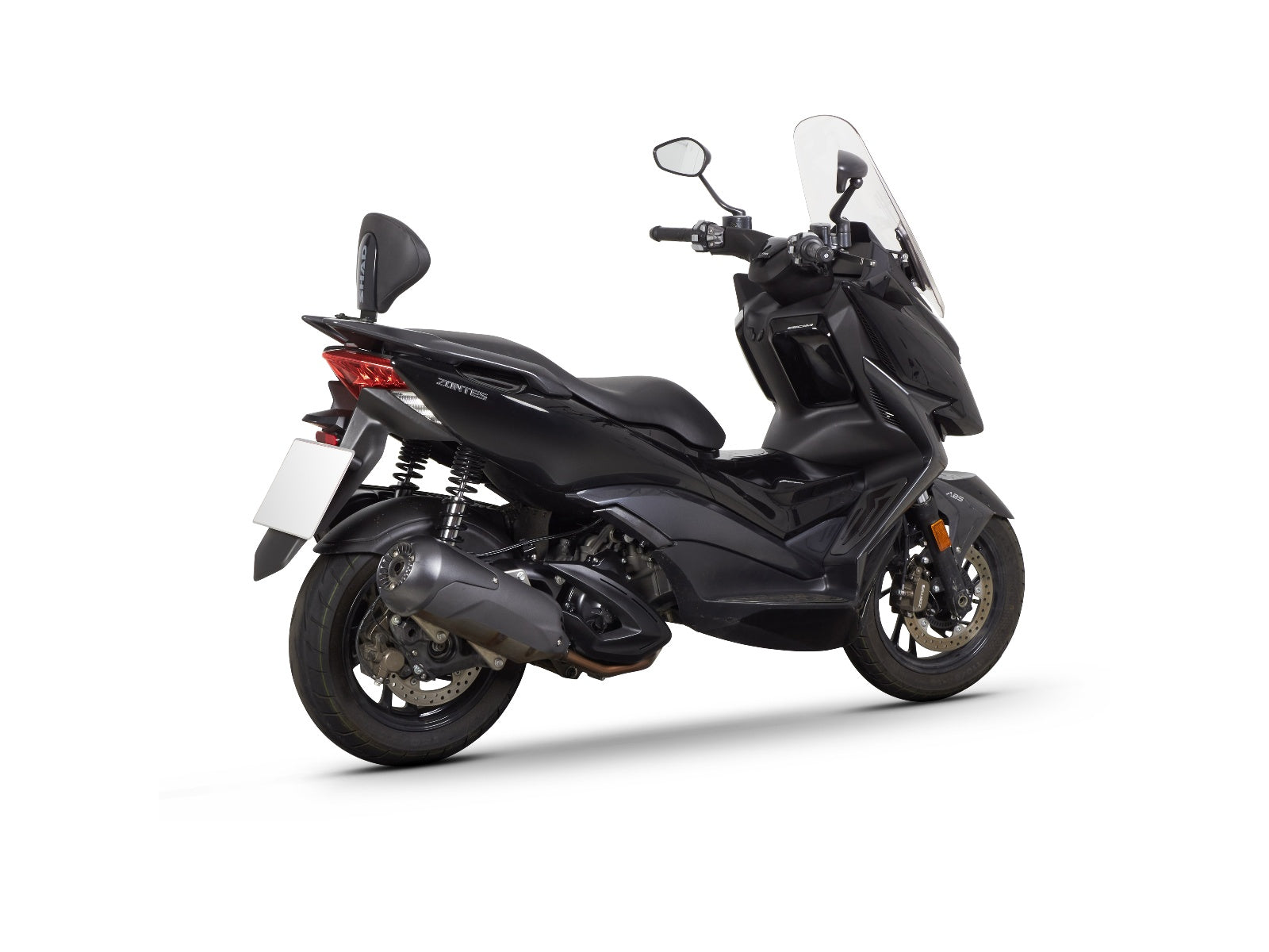 SHAD Backrest & Sissybar for Zontes ZT350-M (23-25)