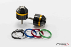 Puig Short Bar Ends With Inserts for Suzuki GSR 600 (06-11)