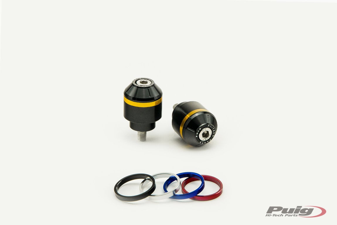 Puig Short Bar Ends With Inserts for Yamaha Tracer 7 (21-24)