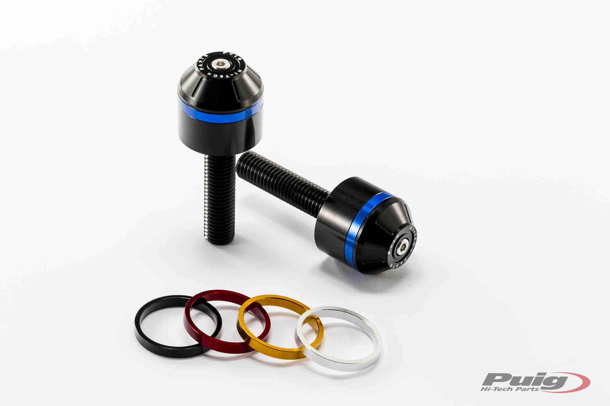 Puig Short Bar Ends With Inserts for BMW R Nine T Scrambler (16-24)