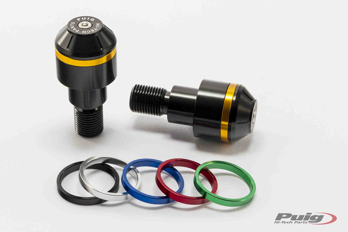 Puig Short Bar Ends With Inserts for Yamaha MT-125 (14-24)