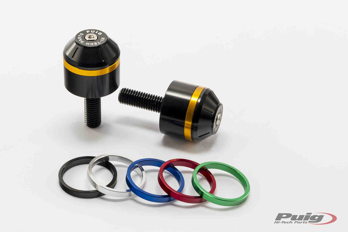 Puig Short Bar Ends With Inserts for BMW F900 R (20-24)