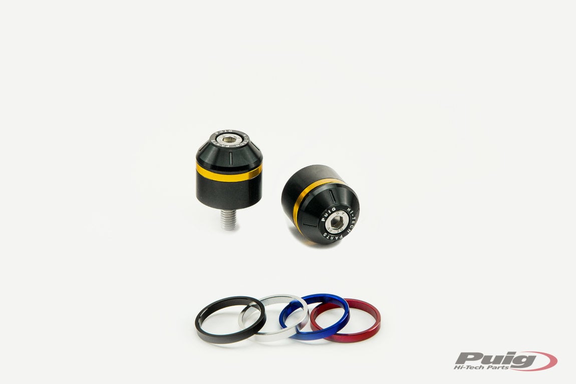 Puig Short Bar Ends With Inserts for BMW G310 R (16-24)