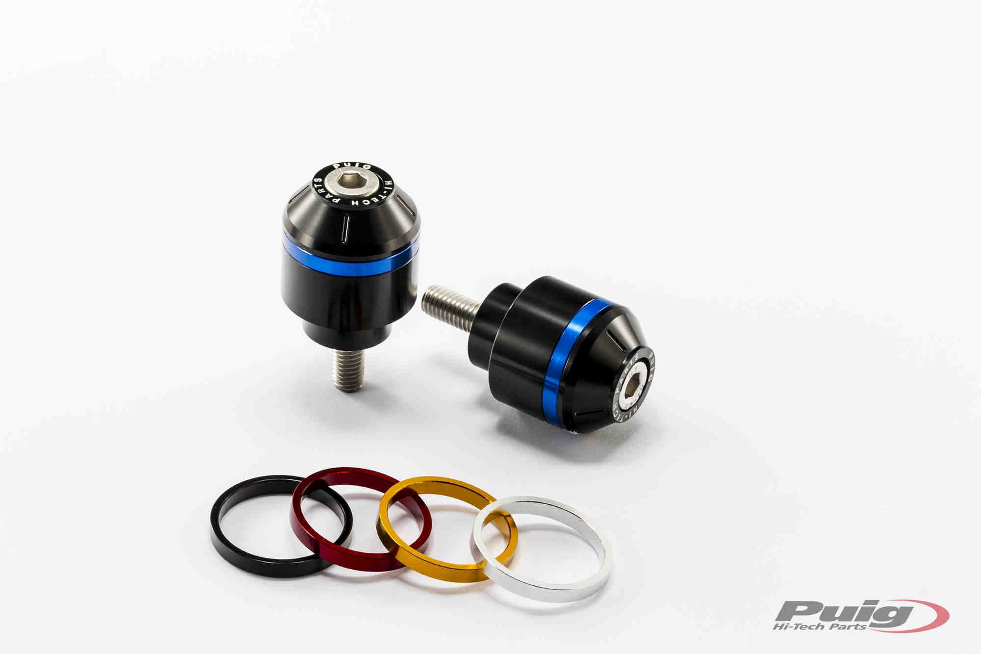 Puig Short Bar Ends With Inserts for BMW F800 GT (13-18)