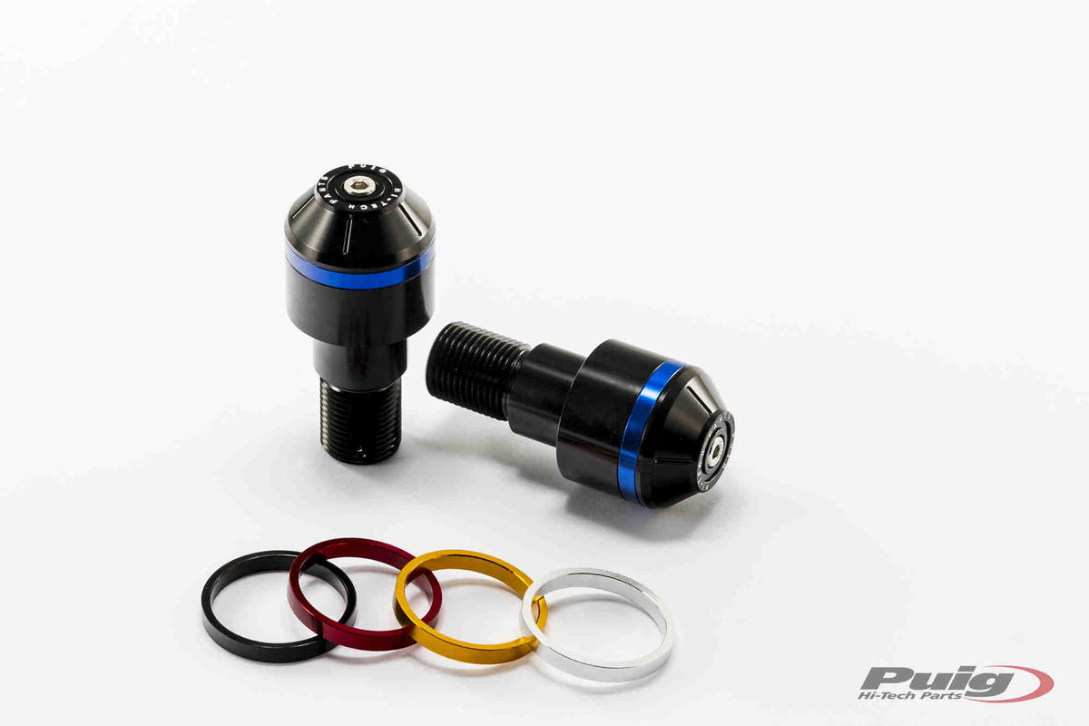 Puig Short Bar Ends With Inserts for Yamaha YZF 125 R (14-18)