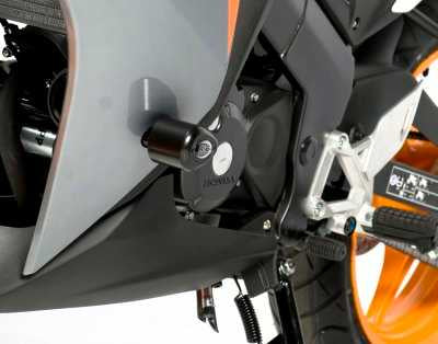 R&G Aero Frame Sliders for Honda CBR125R (11-17)