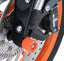 R&G Fork Protectors for KTM 125 Duke (11-21)