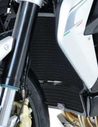 R&G Radiator Guard Black for MV Agusta Dragster 800 (14-18)