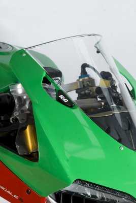 R&G Mirror Blanking Plates for Ducati 899 Panigale (13-26)