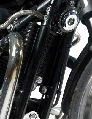 R&G Oil Cooler Guard for Triumph Bonneville (06-12)