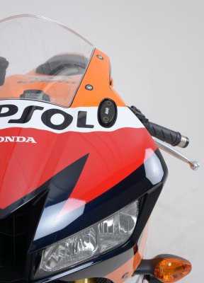 R&G Mirror Blanking Plates for Kawasaki Ninja ZX-10R (04-07)