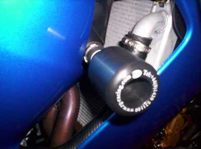 R&G Classic Frame Sliders for Kawasaki ZX6-R (05-06)