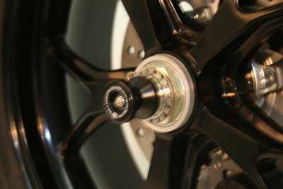 R&G Spindle Swingarm Protectors for Ducati Hypermotard 1100 (07)