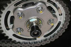 R&G Spindle Swingarm Protectors for Ducati Hypermotard 1100 (07)