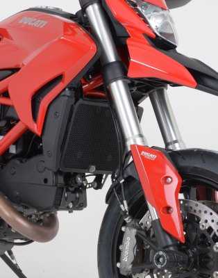 R&G Radiator Guard Titanium for Ducati Hypermotard 821 (13-15)