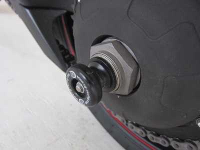 R&G Spindle Swingarm Protectors for Triumph Tiger 1050 Sport (13-18)