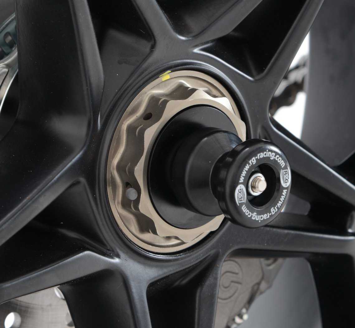 R&G Spindle Swingarm Protectors for QJMotor SRK 921 RR (25-26)