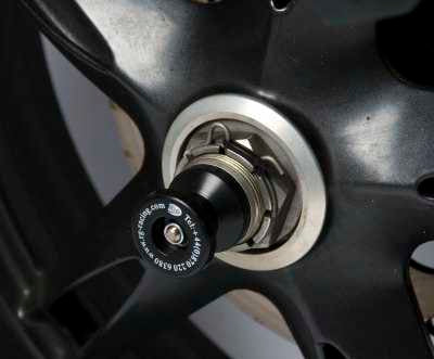 R&G Spindle Swingarm Protectors for Triumph Sprint ST (05-07)