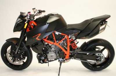 R&G Classic Frame Sliders Orange for KTM 990 SMR (12-14)