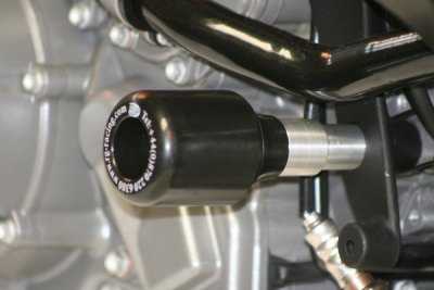 R&G Classic Frame Sliders (Lower Mount, Orange) for KTM 990 SMT (08) Secondary image